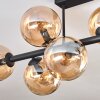 Gastor Taklampa, kullampa Amber, 8-ljuskällor