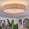 Foggia Taklampa Nickel matt, 3-ljuskällor