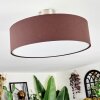 Foggia Taklampa Nickel matt, 3-ljuskällor