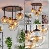 Gastor Taklampa, kullampa 45 cm Amber, Klart, 5-ljuskällor