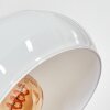 Nikkala Golvlampa Krom, Vit, 5-ljuskällor