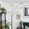 Nikkala Golvlampa Krom, Vit, 5-ljuskällor