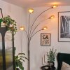 Nikkala Golvlampa Krom, Vit, 5-ljuskällor