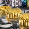 Koyoto Pendellampa, kullampa, Pendelbelysning Guld, Klart, 3-ljuskällor