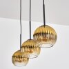 Koyoto Pendellampa, kullampa, Pendelbelysning Guld, Klart, 3-ljuskällor