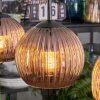 Koyoto Pendellampa, kullampa, Pendelbelysning Kopparfärg, 3-ljuskällor