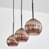Koyoto Pendellampa, kullampa, Pendelbelysning Kopparfärg, 3-ljuskällor