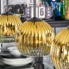 Koyoto Pendellampa, kullampa, Pendelbelysning Guld, Klart, 3-ljuskällor