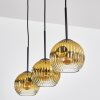 Koyoto Pendellampa, kullampa, Pendelbelysning Guld, Klart, 3-ljuskällor