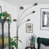 Nikkala Golvlampa Krom, Vit, 5-ljuskällor
