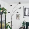 Nikkala Golvlampa Krom, Vit, 5-ljuskällor