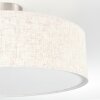 Foggia Taklampa Nickel matt, 3-ljuskällor