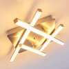 Eriz Taklampa LED Nickel matt, 4-ljuskällor, Fjärrkontroll, Färgväxlare