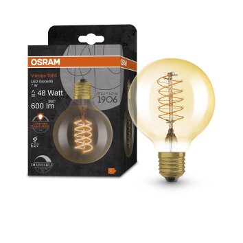 Osram 7 Watt varmvit dimbar 600 Lumen