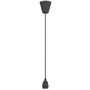 Nordlux BASIC Pendellampa, Pendelbelysning Svart, 1-ljuskällor