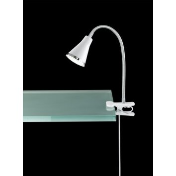 Reality ARRAS Skrivbordslampa LED Vit, 1-ljuskällor