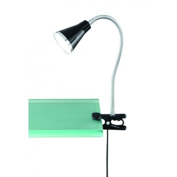 Reality ARRAS Skrivbordslampa LED Svart, 1-ljuskällor