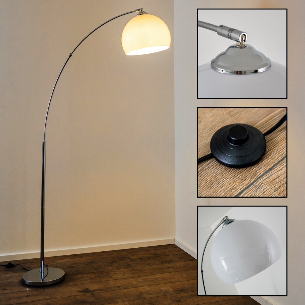 Reality BRASILIA Golvlampa Krom, 1-ljuskällor main product photo