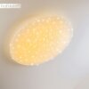 Trio NAGANO Taklampa LED Vit, 1-ljuskällor, Fjärrkontroll, Färgväxlare