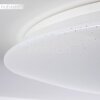 Trio NAGANO Taklampa LED Vit, 1-ljuskällor, Fjärrkontroll, Färgväxlare