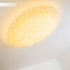 Trio NAGANO Taklampa LED Vit, 1-ljuskällor, Fjärrkontroll, Färgväxlare