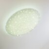 Deckenleuchte Taklampa LED Vit, 1-ljuskällor, Fjärrkontroll