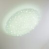 Deckenleuchte Taklampa LED Vit, 1-ljuskällor, Fjärrkontroll