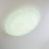 Deckenleuchte Taklampa LED Vit, 1-ljuskällor, Fjärrkontroll