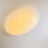 Deckenleuchte Taklampa LED Vit, 1-ljuskällor, Fjärrkontroll
