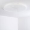 Deckenleuchte Taklampa LED Vit, 1-ljuskällor, Fjärrkontroll