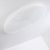 Deckenleuchte Taklampa LED Vit, 1-ljuskällor, Fjärrkontroll