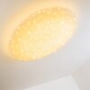 Deckenleuchte Taklampa LED Vit, 1-ljuskällor, Fjärrkontroll