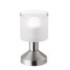 Reality GRAL Bordslampa Nickel matt, 1-ljuskällor