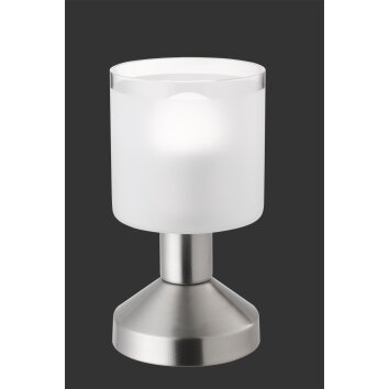 Reality GRAL Bordslampa Nickel matt, 1-ljuskällor Reality GRAL Bordslampa Nickel matt, 1-ljuskällor