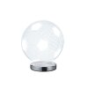 Reality BALL Bordslampa LED Krom, 1-ljuskällor