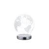 Reality GLOBE Bordslampa LED Krom, 1-ljuskällor Reality GLOBE Bordslampa LED Krom, 1-ljuskällor