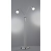 Reality ANTIBES Golvlampa, Golvlampa Nickel matt, 2-ljuskällor
