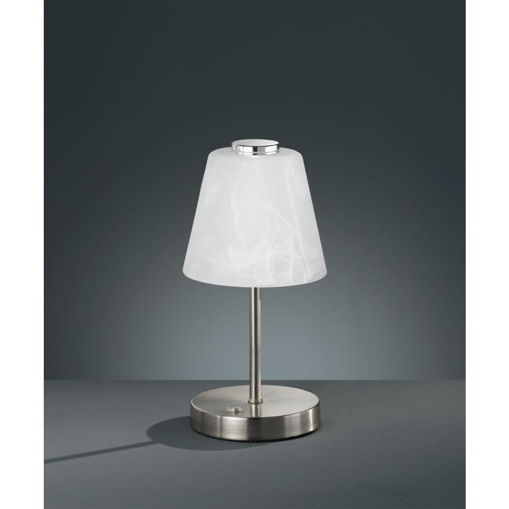 Reality EMMY Bordslampa LED Nickel matt, 1-ljuskällor main product photo