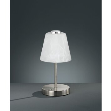 Reality EMMY Bordslampa LED Nickel matt, 1-ljuskällor