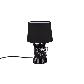 Reality DOSY Bordslampa Svart, 1-ljuskällor