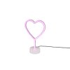 Reality HEART Bordslampa LED Vit, 1-ljuskällor