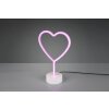 Reality HEART Bordslampa LED Vit, 1-ljuskällor