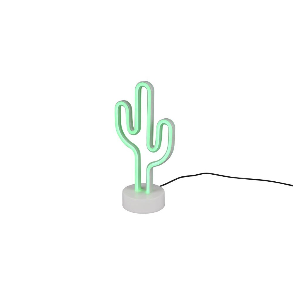 Reality CACTUS Bordslampa LED Vit, 1-ljuskällor main product photo