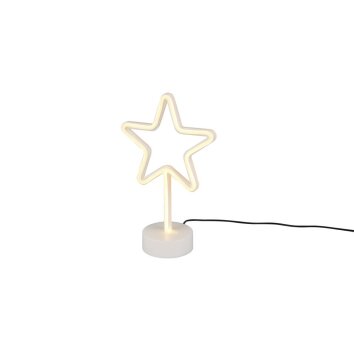 Reality STAR Bordslampa LED Vit, 1-ljuskällor