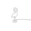 Reality FLAMINGO Bordslampa LED Vit, 1-ljuskällor