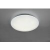 Reality FARA Taklampa LED Glittrande, Vit, 1-ljuskällor, Färgväxlare