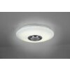 Reality Musica Taklampa LED Vit, 2-ljuskällor, Fjärrkontroll, Färgväxlare