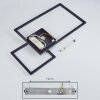 Doyon Taklampa LED Svart, 1-ljuskällor