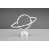 Reality Planet Bordslampa LED Vit, 1-ljuskällor