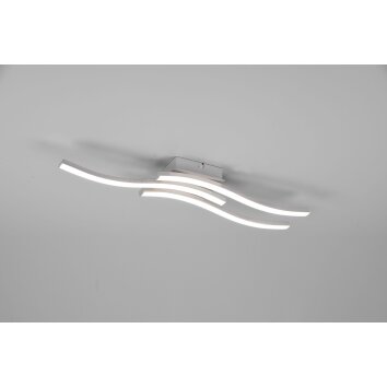 Reality Route Taklampa LED Nickel matt, 3-ljuskällor